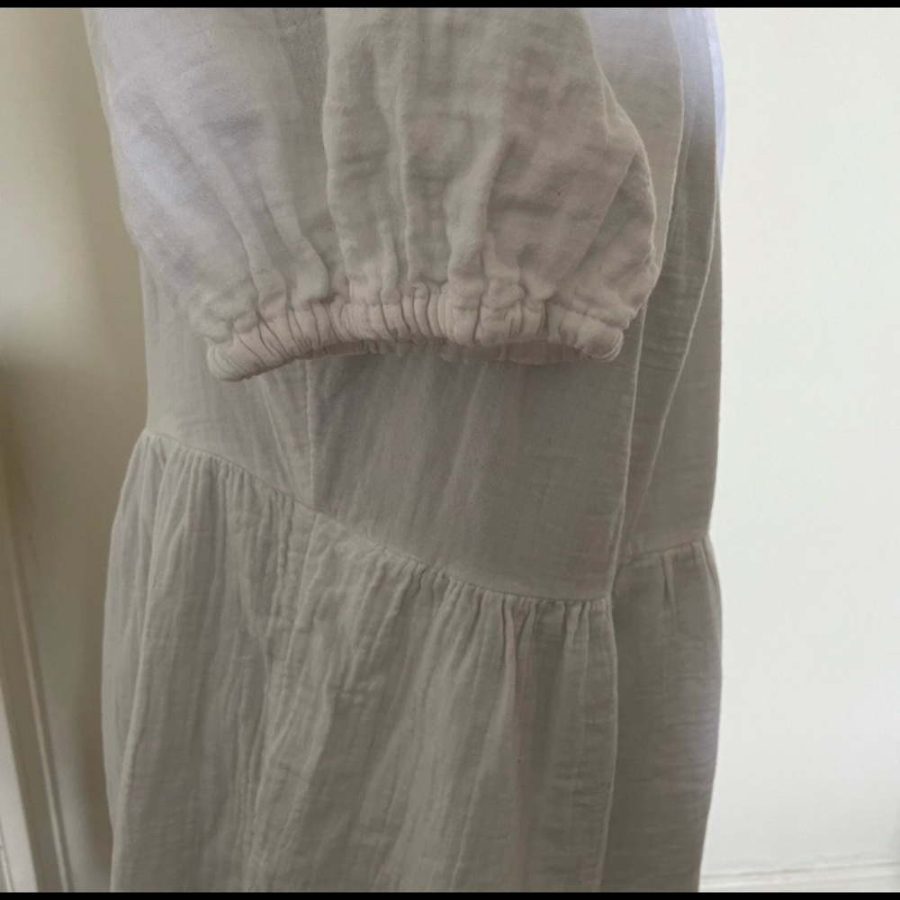 Universal Thread white cotton babydoll dress M & L - Picture 5 of 6